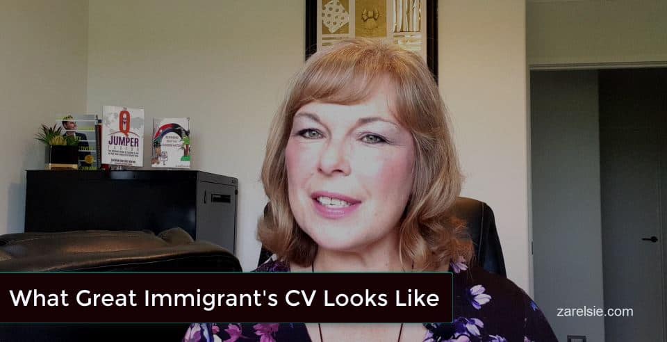 Strategic Immigrant's CV