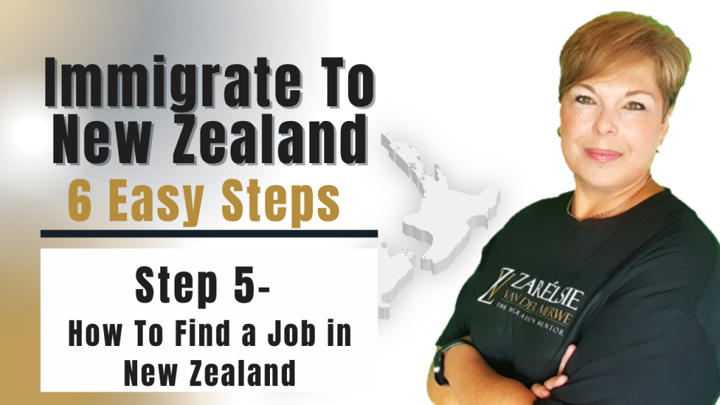 Immigrate To New Zealand in 6 Easy Steps - Step 5 - How To Find a Job In New Zealand