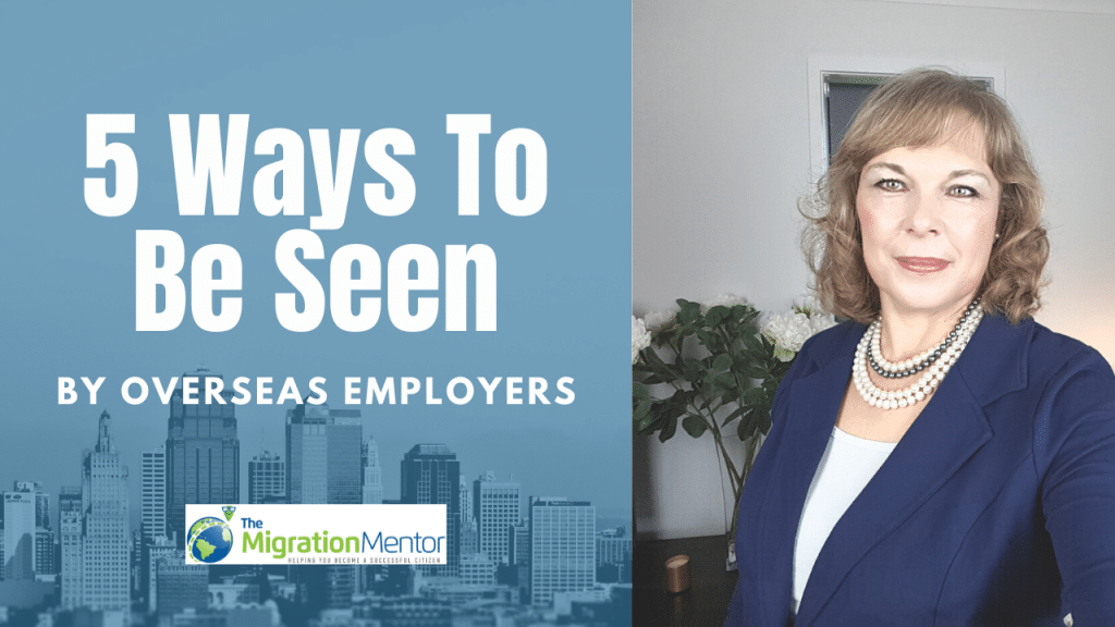 be seen by overseas employers